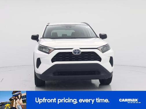 White 2022 Toyota RAV4 Hybrid LE