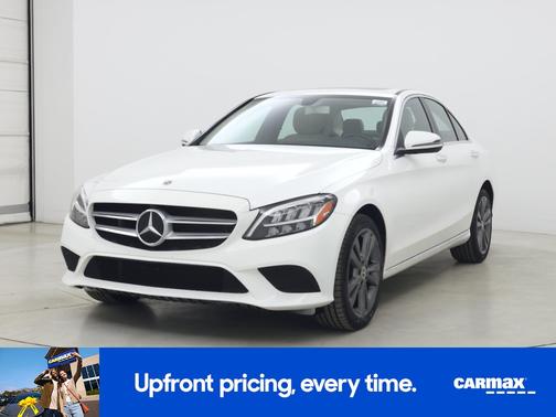 White 2019 Mercedes-Benz C-Class
