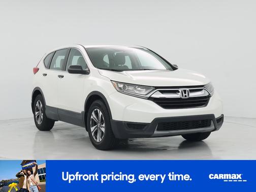 White 2017 Honda CR-V LX