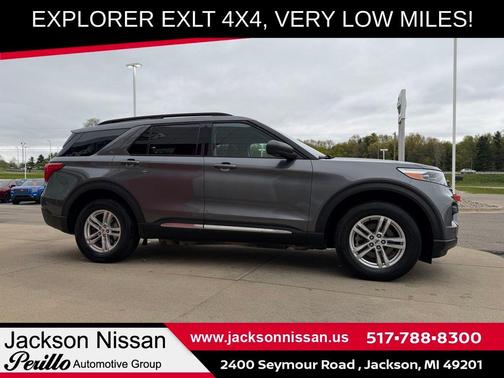 Gray Metallic 2021 Ford Explorer XLT