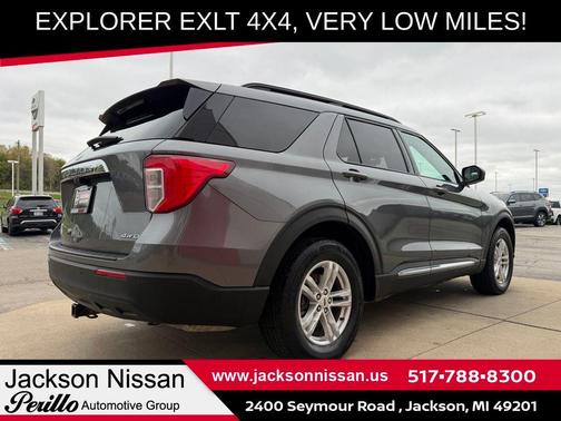 Gray Metallic 2021 Ford Explorer XLT