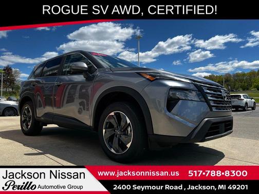 Gun Metallic 2024 Nissan Rogue SV
