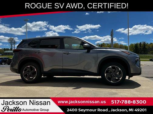 Gun Metallic 2024 Nissan Rogue SV