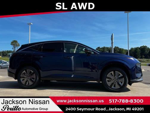 Deep Ocean Blue Pearl/Super Black 2025 Nissan Murano SL