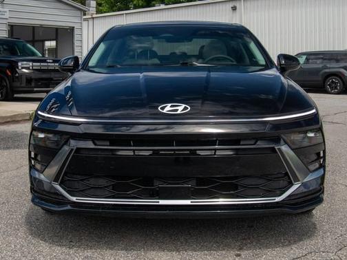 Black 2024 Hyundai SONATA SEL
