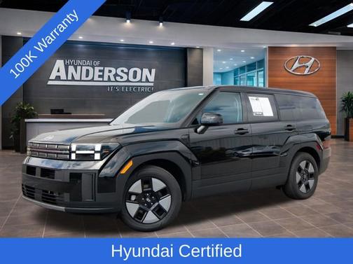 Black 2026 Hyundai SANTA FE HEV SE