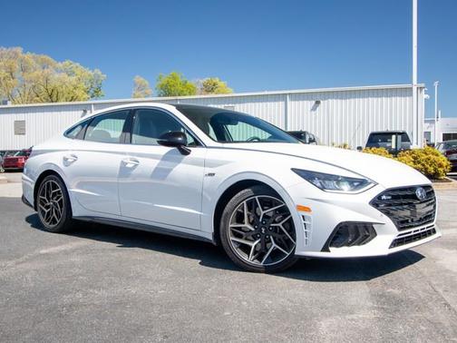 White 2023 Hyundai SONATA N Line
