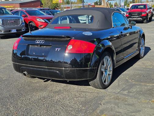 Brilliant Black/Black Roof 2004 Audi TT Roadster
