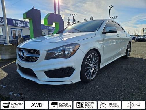 2016 Mercedes-Benz CLA-Class 4MATIC