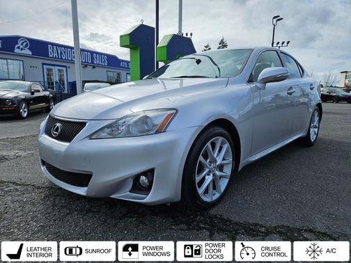 Tungsten Pearl 2011 Lexus IS 250 Base
