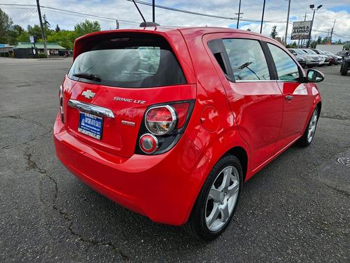 Red Hot 2016 Chevrolet Sonic LTZ