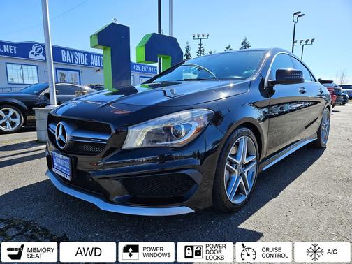 Night Black 2016 Mercedes-Benz AMG CLA AMG CLA 45 4MATIC