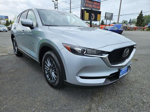 Sonic Silver Metallic 2019 Mazda CX-5 Touring