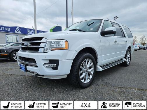 Oxford White 2017 Ford Expedition Limited
