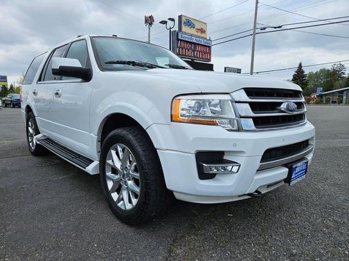 Oxford White 2017 Ford Expedition Limited