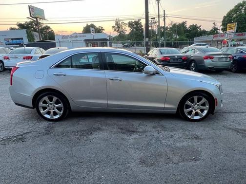 Radiant Silver Metallic 2016 Cadillac ATS 2.0L Turbo Luxury