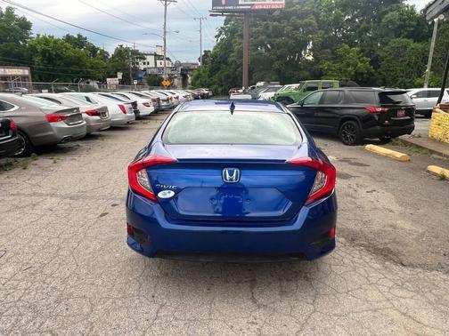 Aegean Blue Metallic 2016 Honda Civic EX-L