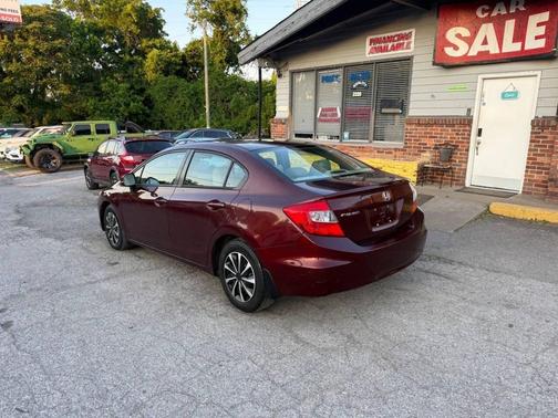 Crimson Pearl 2012 Honda Civic LX