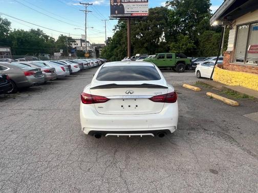 Majestic White 2020 INFINITI Q50 3.0t Sport