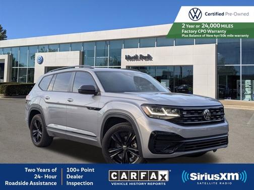 2022 Volkswagen Atlas 3.6 V6 SEL R-Line Black