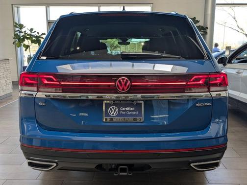 Mountain  Lake Blue 2025 Volkswagen Atlas 2.0T SE w/ Technology