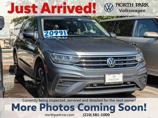 Platinum Gray Metallic 2023 Volkswagen Tiguan 2.0T S