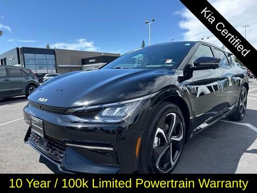 Aurora Black 2024 Kia EV6 GT-Line