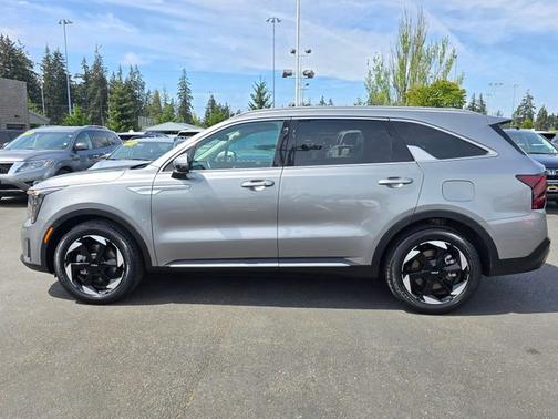 Steel Gray 2025 Kia Sorento Hybrid EX
