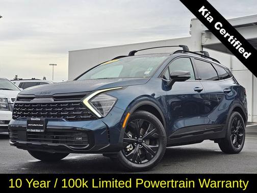 Vesta Blue 2025 Kia Sportage Plug-In Hybrid X-Line Prestige SUV