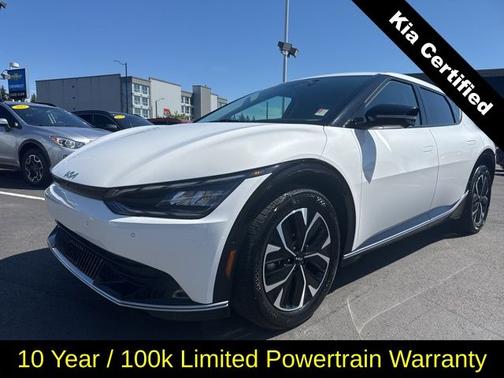 Snow White Pearl 2023 Kia EV6 Wind
