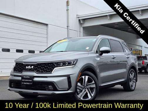 Steel Gray 2023 Kia Sorento Plug-In Hybrid SX Prestige