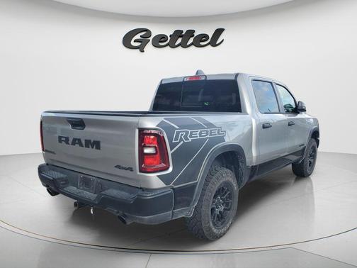 Billet Silver Metallic Clearcoat 2025 RAM 1500 Rebel