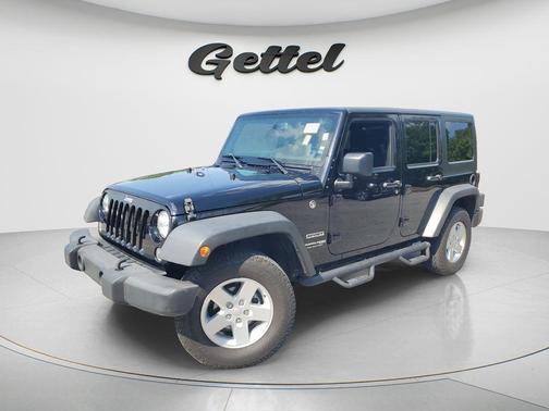 Black Clearcoat 2018 Jeep Wrangler JK Unlimited Sport