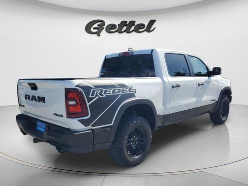 Bright White Clearcoat 2025 RAM 1500 Rebel