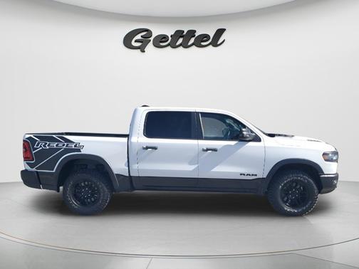 Bright White Clearcoat 2025 RAM 1500 Rebel