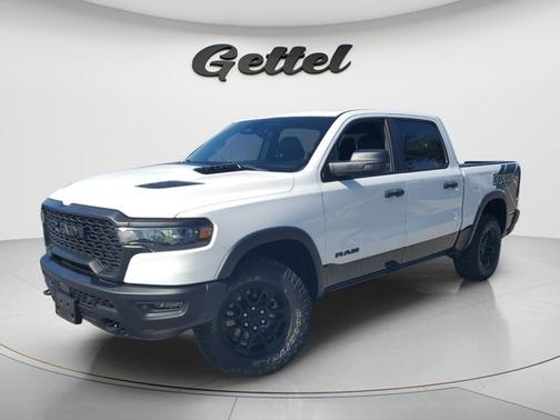 Bright White Clearcoat 2025 RAM 1500 Rebel