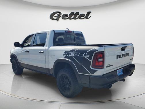 Bright White Clearcoat 2025 RAM 1500 Rebel
