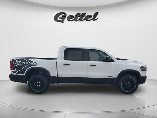 Bright White Clearcoat 2025 RAM 1500 Rebel