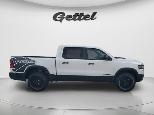 Bright White Clearcoat 2025 RAM 1500 Rebel