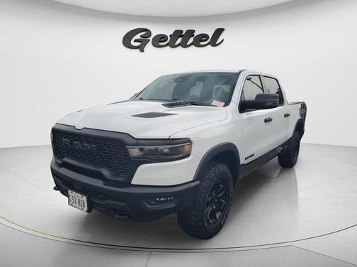 Bright White Clearcoat 2025 RAM 1500 Rebel
