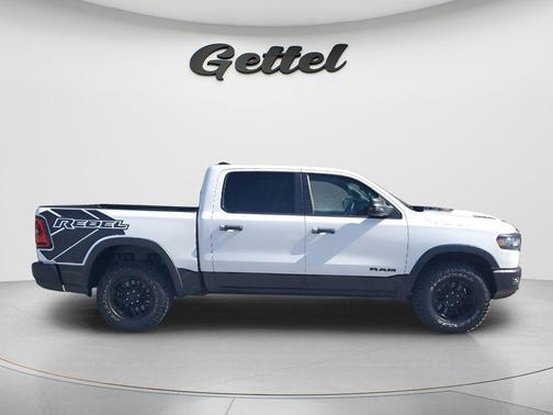 Bright White Clearcoat 2025 RAM 1500 Rebel