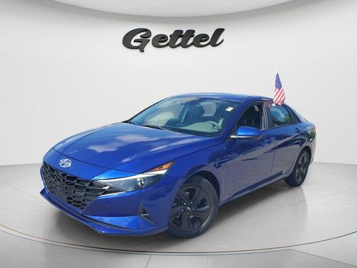 Intense Blue 2021 Hyundai ELANTRA SEL