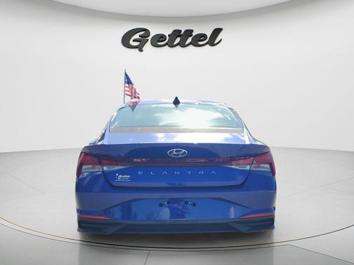 Intense Blue 2021 Hyundai ELANTRA SEL