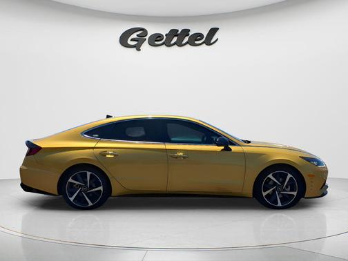 Yellow 2021 Hyundai SONATA SEL Plus