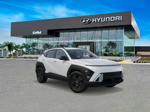 Atlas White 2027 Hyundai KONA SEL Sport