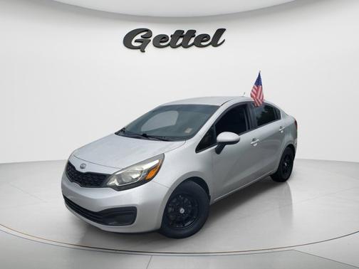 Bright Silver 2013 Kia Rio LX