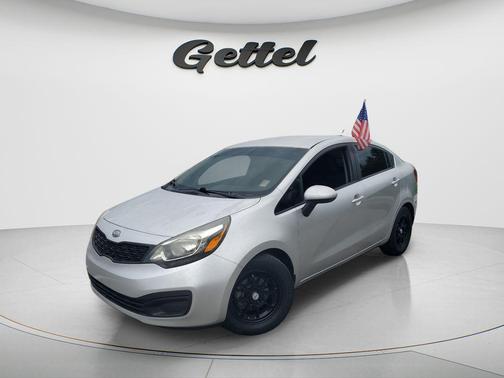 Bright Silver 2013 Kia Rio LX