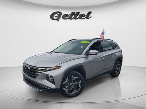 Shimmering Silver 2024 Hyundai TUCSON Hybrid Limited