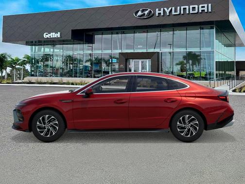 Ultimate Red 2026 Hyundai SONATA Hybrid Base