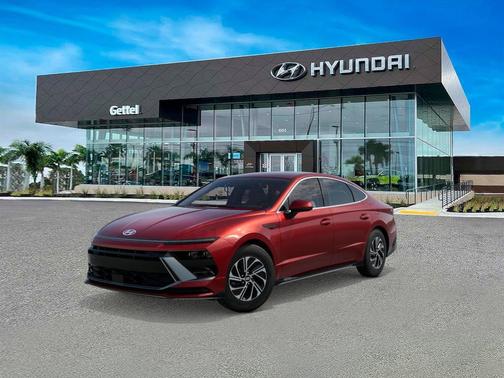 Ultimate Red 2026 Hyundai SONATA Hybrid Base